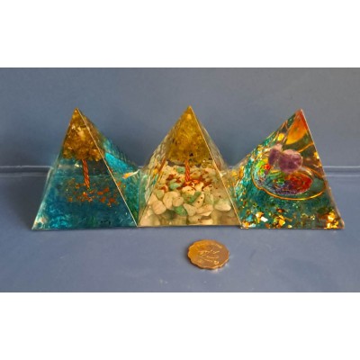 0Orgonite 5cm 能量塔